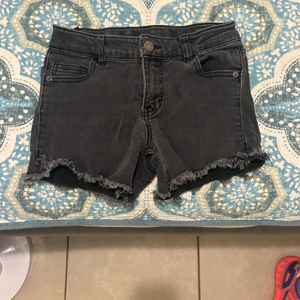 Girls Black Short